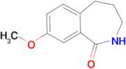 8-Methoxy-2,3,4,5-tetrahydro-benzo[c]azepin-1-one