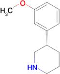 (S)-3-(3-Methoxyphenyl)piperidine