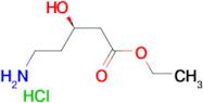 (R)-5-Amino-3-hydroxy-pentanoic acid ethyl esterhydrochloride