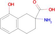 2-Amino-8-hydroxy-1,2,3,4-tetrahydro-naphthalene-2-carboxylic acid