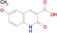 2-Hydroxy-6-methoxy-quinoline-3-carboxylic acid
