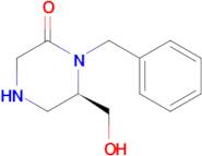 (R)-1-Benzyl-6-hydroxymethyl-piperazin-2-one