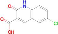 6-Chloro-2-hydroxy-quinoline-3-carboxylic acid