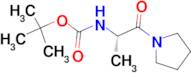 (S)-2-N-Boc-Amino-1-pyrrolidin-1-yl-propan-1-one