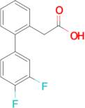 2-Biphenyl-3',4'-difluoro-acetic acid