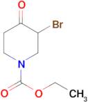 Ethyl 3-bromo-4-oxo-piperidine-1-carboxylate