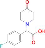 (4-Fluoro-phenyl)-(4-oxo-piperidin-1-yl)-acetic acid