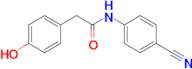 N-(4-Cyano-phenyl)-2-(4-hydroxy-phenyl)-acetamide