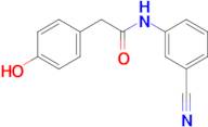 N-(3-Cyano-phenyl)-2-(4-hydroxy-phenyl)-acetamide