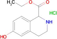 6-Hydroxy-1,2,3,4-tetrahydro-isoquinoline-1-carboxylic acid ethyl ester hydrochloride