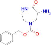 6-Amino-5-oxo-[1,4]diazepane-1-carboxylic acid benzyl ester