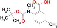 5-methyl-N-Boc-N-methyl anthranilic acid