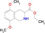 5,8-Dimethoxy-1,2,3,4-tetrahydro-isoquinoline-3-carboxylic acid ethyl ester