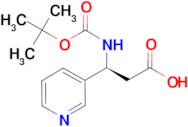 (S)-N-Boc-3-(3-pyridyl)-beta-alanine