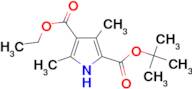 3,5-Dimethyl-1H-pyrrole-2,4-dicarboxylic acid 2-tert-butyl ester 4-ethyl ester