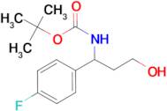 3-N-Boc-amino-3-(4-fluoro-phenyl)-propan-1-ol