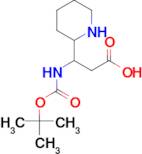 3-Boc-amino-3-(2'-)piperidine-propionic acid