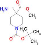 Methyl 4-aminomethyl-1-Boc-piperidine-4-carboxylate