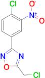 5-Chloromethyl-3-(4-chloro-3-nitro-phenyl)-[1,2,4]oxadiazole