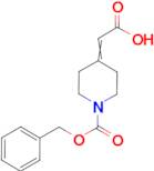 1-Cbz-Piperidin-4-ylidene-acetic acid