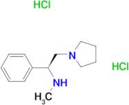 (S)-Methyl-(1-phenyl-2-pyrrolidin-1-yl-ethyl)-amine dihydrochloride