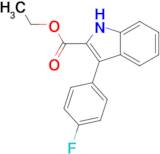 3-(4'-Fluorophenyl)indole-2-carboxylic acid ethylester