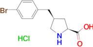 (4S)-4-(4-Bromobenzyl)-L-proline hydrochloride