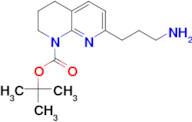 8-N-Boc-5,6,7,8-Tetrahydro-1,8-Naphthyridin-2-propylamine