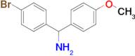 1-(4-Bromophenyl)-1-(4-methoxyphenyl)methylamine