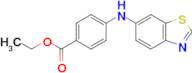 N-(4-Carbethoxyphenyl)-N-4-(6'-benzothiazole)amine