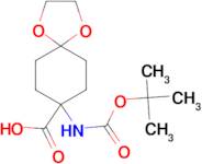 8-N-Boc-amino-1,4-dioxa-spiro[4.5]decane-8-carboxylic acid