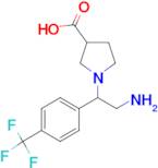 1-[2-Amino-1-(4-trifluoromethyl-phenyl)-ethyl]-pyrrolidine-3-carboxylic acid