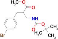 Methyl 2-N-Boc-2-aminomethyl-3-(4-bromo-phenyl)-propionate