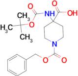 4-N-Boc-Amino-1-Cbz-piperidine-4-carboxylic acid