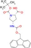 (4S)-4-N-Fmoc-amino-1-Boc-L-proline