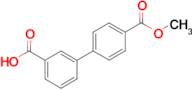 4'-(Methoxycarbonyl)[1,1'-biphenyl]-3-carboxylic acid