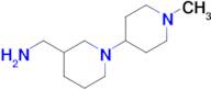 [1-(1-Methylpiperidin-4-yl)piperidin-3-yl]methanamine