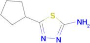 2-Amino-5-cyclopentyl-1,3,4-thiadiazole