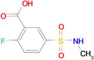 2-Fluoro-5-methylsulfamoyl-benzoic acid