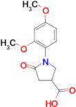 1-(2,4-Dimethoxyphenyl)-5-oxopyrrolidine-3-carboxylic acid