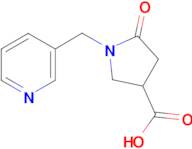 5-Oxo-1-(3-pyridinylmethyl)-3-pyrrolidinecarboxylic acid