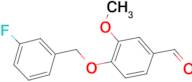 4-[(3-Fluorobenzyl)oxy]-3-methoxybenzaldehyde