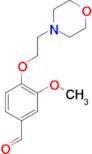 3-Methoxy-4-(2-morpholin-4-yl-ethoxy)-benzaldehyde