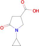 1-Cyclopropyl-5-oxopyrrolidine-3-carboxylic acid