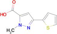 1-Methyl-3-thien-2-yl-1H-pyrazole-5-carboxylic acid