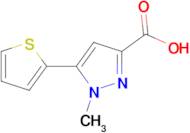 1-Methyl-5-thien-2-yl-1H-pyrazole-3-carboxylic acid