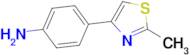 4-(2-Methyl-1,3-thiazol-4-yl)aniline