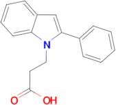 3-(2-Phenyl-indol-1-yl)-propionic acid