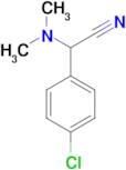 (4-Chlorophenyl)(dimethylamino)acetonitrile
