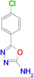 2-Amino-5-(4-chlorophenyl)-1,3,4-oxadiazole